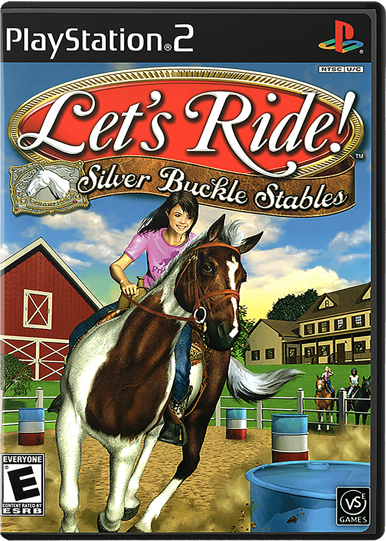 Let's Ride Silver Buckle Stables box art for Playstation 2